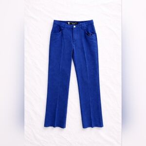 Vtg ROCKY MOUNTAIN Rockies Bareback Blue Straight Leg Low Rise Jeans. Size 7